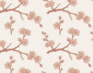 ModernAnimal And Plant Pattern Wallpaper