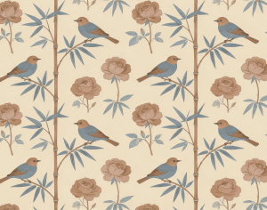 ModernAnimal And Plant Pattern Wallpaper