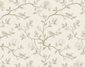 ModernAnimal And Plant Pattern Wallpaper