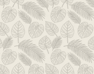 ModernAnimal And Plant Pattern Wallpaper