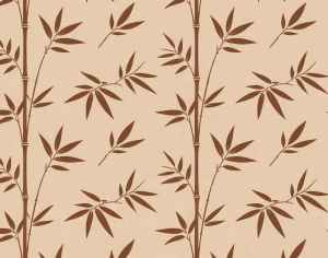 ModernAnimal And Plant Pattern Wallpaper
