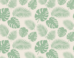 ModernAnimal And Plant Pattern Wallpaper
