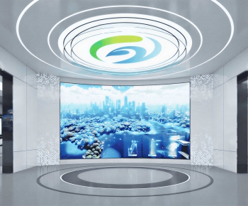 Modern Exhibition Hall-ID:890014895