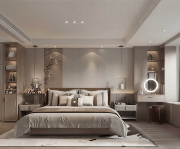 New Chinese Style Bedroom-ID:104126938