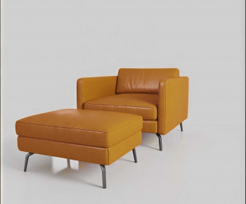 Modern Single Sofa-ID:329377891