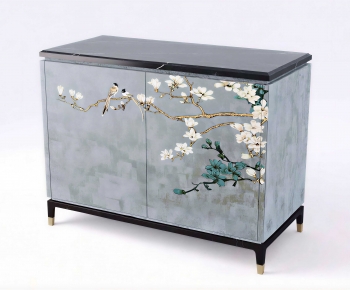New Chinese Style Side Cabinet-ID:366563089