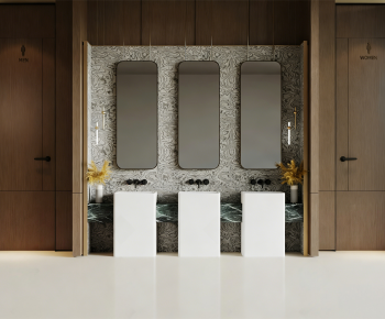 Modern Public Toilet-ID:470350982