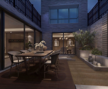 Modern Courtyard/landscape-ID:977263936