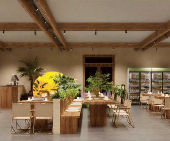 Modern Barbecue Restaurant-ID:802318102