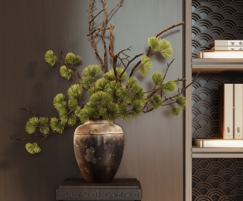 Wabi-sabi Style Flower Arrangement-ID:628757953