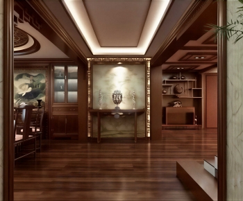 New Chinese Style Hallway-ID:288430938