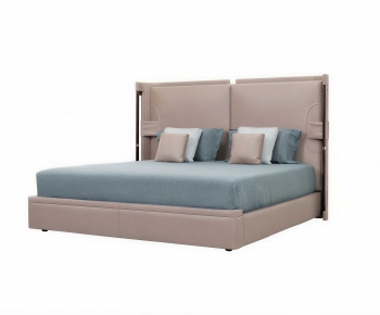 Modern Double Bed-ID:843444118