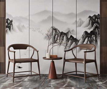 New Chinese Style Dining Room-ID:156757124