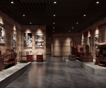 Industrial Style Exhibition Hall-ID:324639088