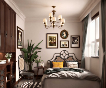American Style Bedroom-ID:164470912