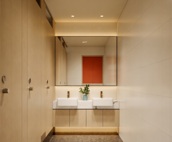 Modern Public Toilet-ID:956834084