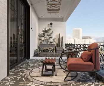 Modern Leisure Balcony-ID:125083929