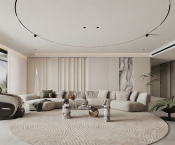 Modern A Living Room-ID:608541975