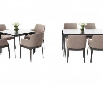 Modern Dining Table And Chairs-ID:517734058