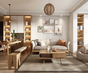 Modern A Living Room-ID:936362989