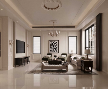 Modern A Living Room-ID:614469189