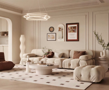 French Style A Living Room-ID:327126987