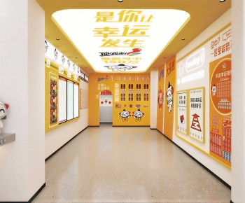 Modern Exhibition Hall-ID:383935938