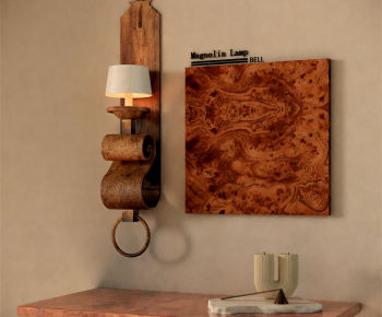 Wabi-sabi Style Wall Lamp-ID:870497948