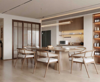 New Chinese Style Dining Room-ID:604548938