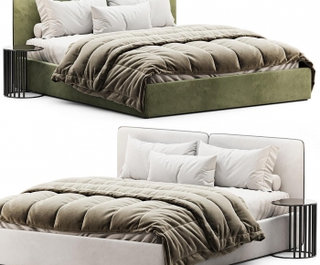 Modern Double Bed-ID:107197054