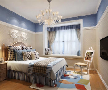 Mediterranean Style Bedroom-ID:342287061