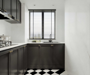 French Style Open Kitchen-ID:109910962