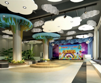 Modern Kindergarten Hall-ID:952472936