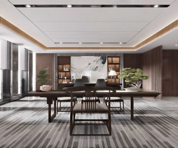 New Chinese Style Manager's Office-ID:325417042
