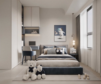 Modern Boy's Room And Son's Room-ID:794839958