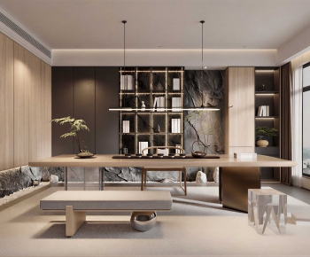 New Chinese Style Tea House-ID:813993938