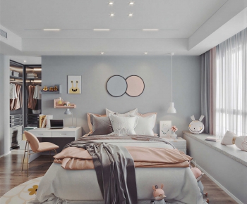 Modern Girl's Room Daughter's Room-ID:989420891