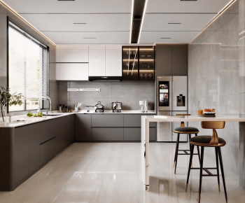 Modern Open Kitchen-ID:207555069