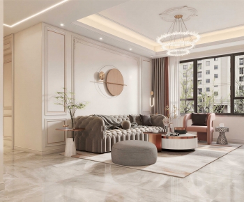 Modern A Living Room-ID:648391969