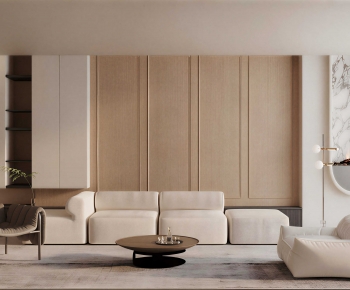 Modern A Living Room-ID:777829897