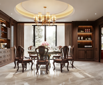 New Chinese Style Dining Room-ID:142487051