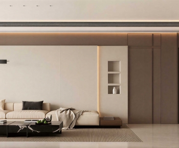 Modern A Living Room-ID:715200932