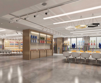 Modern Exhibition Hall-ID:153635982