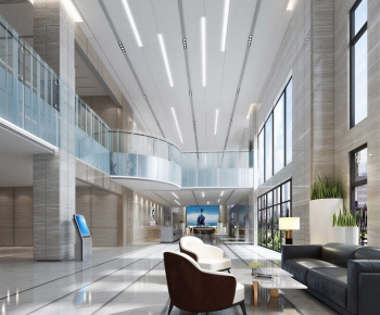 Modern Office Reception Desk-ID:900054933