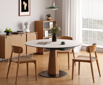Modern Dining Table And Chairs-ID:365207917