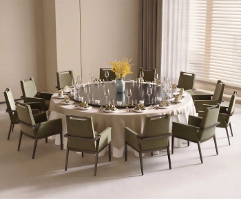 Modern Dining Table And Chairs-ID:558557038