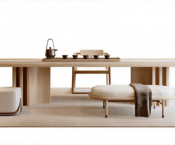 New Chinese Style Tea Tables And Chairs-ID:969352969