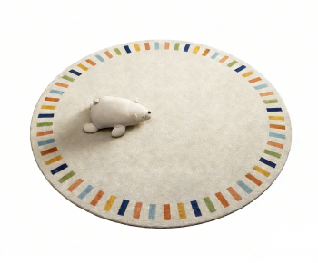 Modern Circular Carpet-ID:656002041