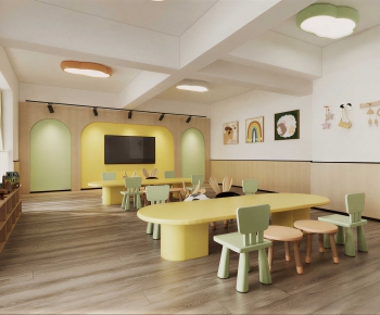Modern Kindergarten Classrooms-ID:691471141