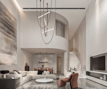 Modern A Living Room-ID:621437077